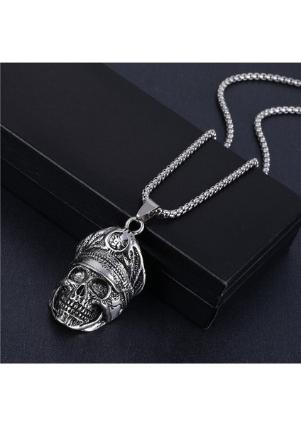 Erkek Titanyum Çelik Kolye (Yurt Dışından)