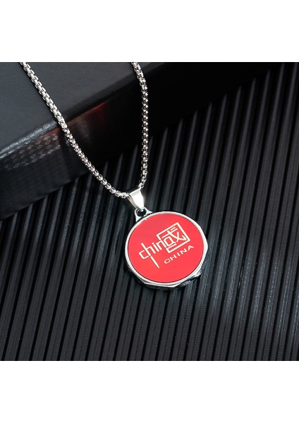 Erkek Titanyum Çelik Kolye (Yurt Dışından)