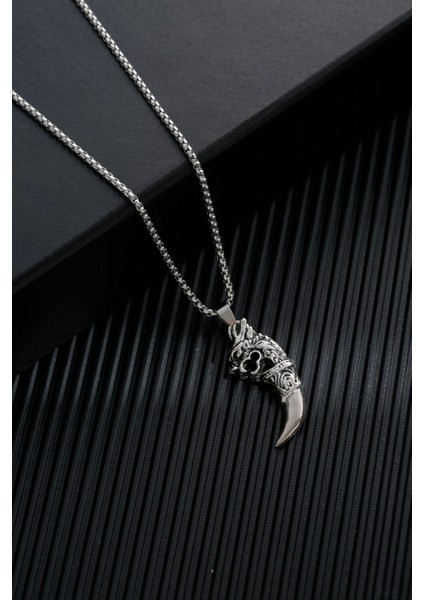 Erkek Titanyum Çelik Kolye (Yurt Dışından)