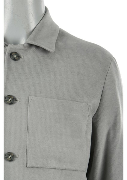 Gri Slim Fit Gömlek Yaka Mont fiyatları