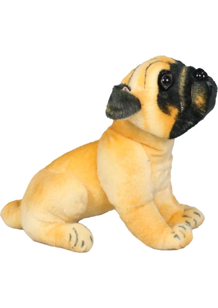 Havlayan Pug Köpek Peluş Oyuncak 25 cm