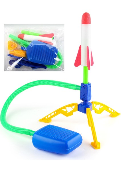 Küçük Bir Uçan Rokete Adım Atmak ve Fırlatmak (Yurt Dışından)