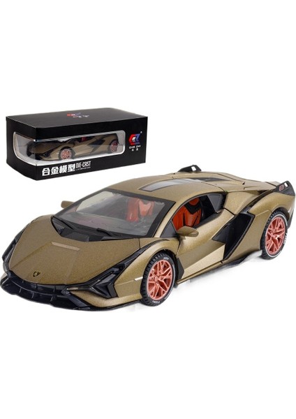 1:24 Lambo Alaşımlı Süper Araba Modeli (Yurt Dışından)