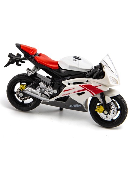 1:18 Yamaha R6 Alaşım Motosiklet Modeli (Yurt Dışından)