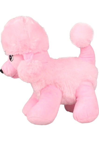 Havlayan Poodle Kaniş Peluş Oyuncak 30 cm Pembe