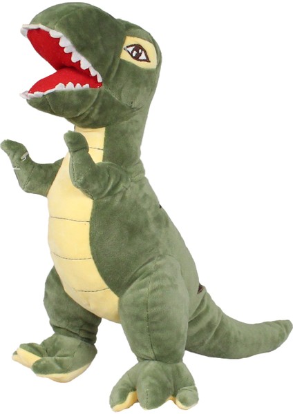 Dinozor Peluş Oyuncak 35 cm Yeşil