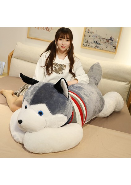 Husky Bebek Sevimli Köpek Peluş Oyuncak Bebek (Yurt Dışından)
