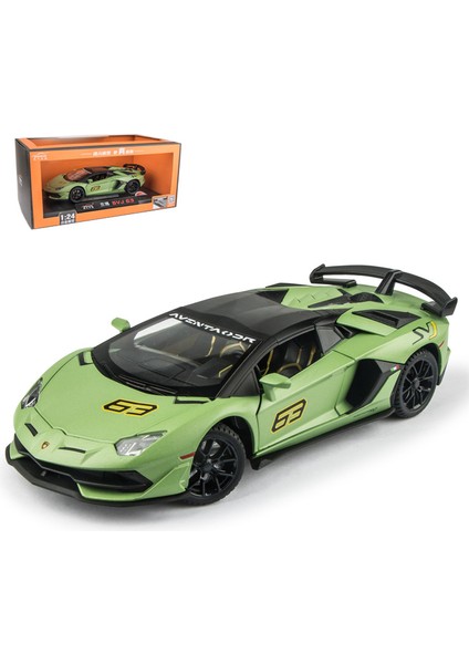 1:24 Lambo SVJ63 Alaşım Araba Modeli (Yurt Dışından)