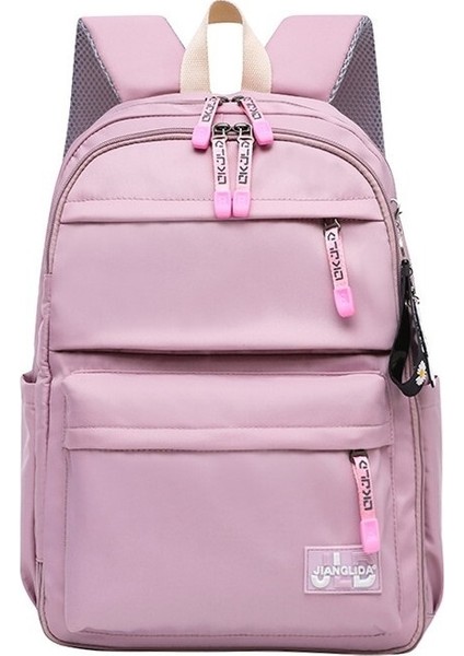 Jianghao Okul Sırt Çantası Kore Versiyonu Bayanlar Üniversite Öğrencileri Moda Okul Çantası Ortaokul Öğrencileri Ortaokul Öğrencileri Büyük Kapasiteli Sırt Çantası (Yurt Dışından)