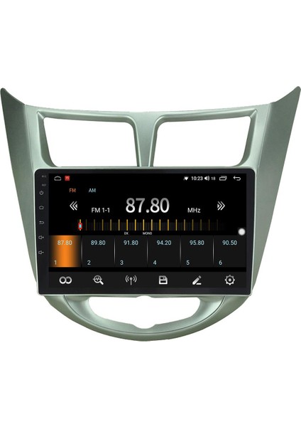 Hyundai Accent Blue Android 13 Multimedya Carplay 4gb RAM+64GB HDD Navigasyon Ekran
