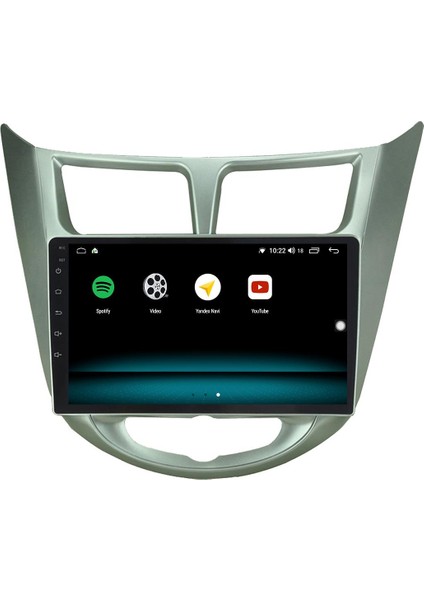 Hyundai Accent Blue Android 13 Multimedya Carplay 4gb RAM+64GB HDD Navigasyon Ekran