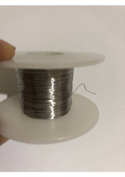 Paslanmaz Çelik Tel 07MM 50 metre yapay çiçek teli