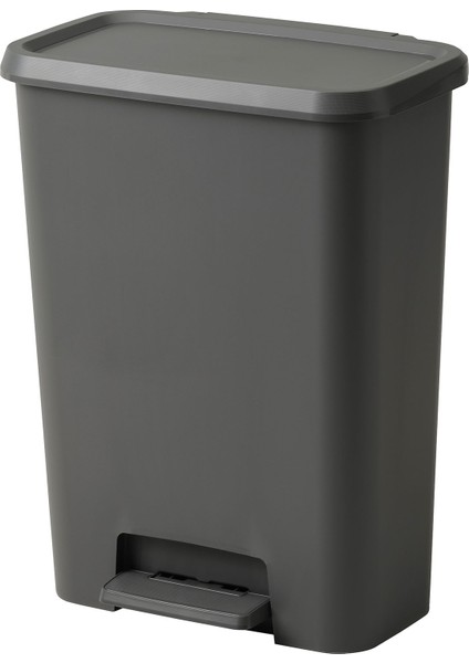 Çöp Kutusu, Koyu Gri, 50 Lt, Knöckla