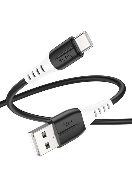 X82 Type-C To USB 3A Hızlı Silikon Data ve Şarj Kablosu