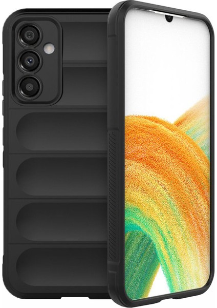 Samsung Galaxy A14 Kılıf Optimum Lens Çerçeveli Silikon Kapak