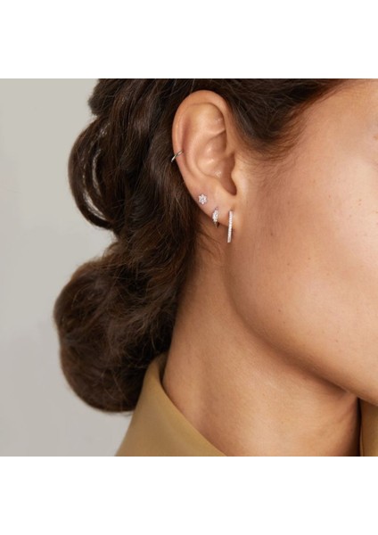 6 mm Silver Cerrahi Çelik Düz Halka Tragus Piercing Helix Kıkırdak Rook Daith fırsatları