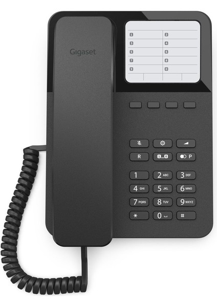 Desk 400 Analog Masa Telefonu - Siyah