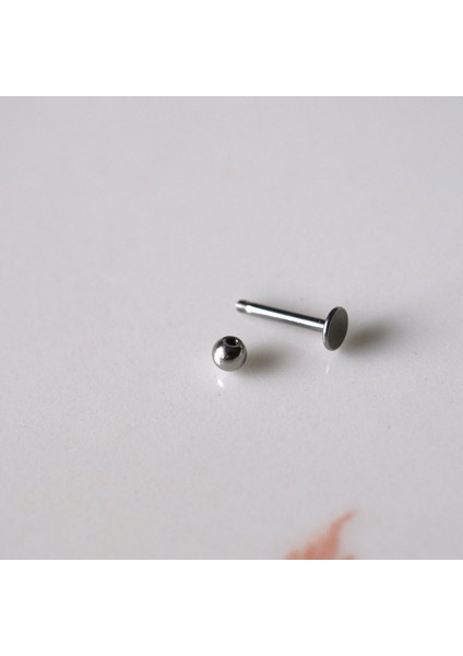 Cerrahi Çelik Top Piercing Tragus Helix Lob Conch Kııkırdak 8 mm Silver Renk indirimleri