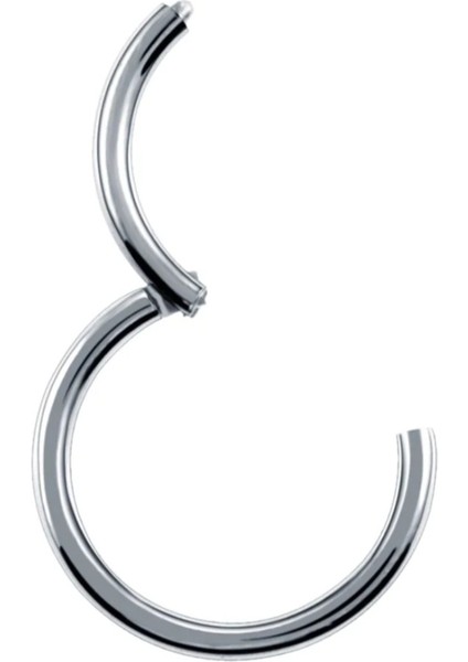 Cerrahi Çelik Erkek Piercing Küpe 12 mm Halka Model