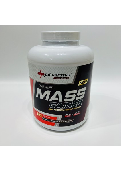 Nutrition Mass Gainer 3300 gr Çikolata Aromalı Kas Karbonhidrat Tozu