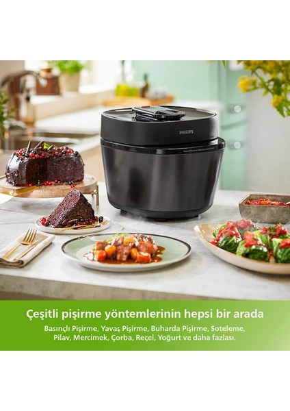 All-In-One Cooker Çok Amaçlı Pişirici