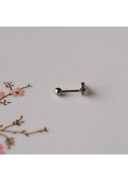 Mini Balta Helix Piercing Kıkırdak Cerrahi Çelik Gümüş Renk modelleri