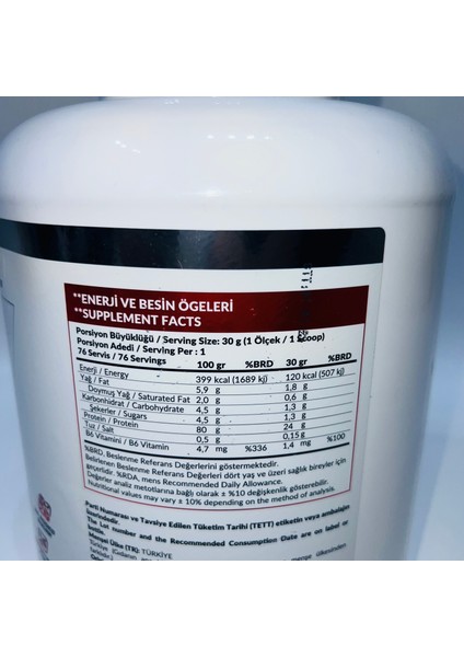 Whey Protein Tozu 2280 gr Çilek Aromalı Protein Tozu 24 Gram Protein Kas Güç