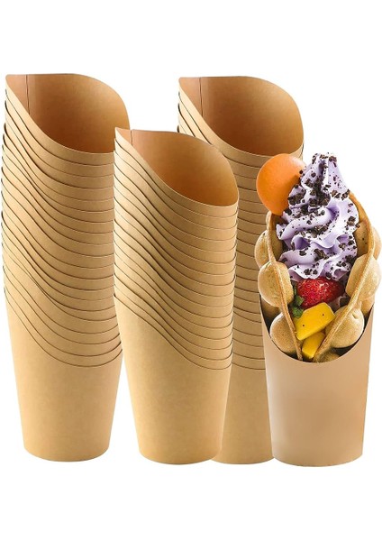 Kraft Whaffle Bardağı -L-Büyük Boy 1320 Adet 1koli