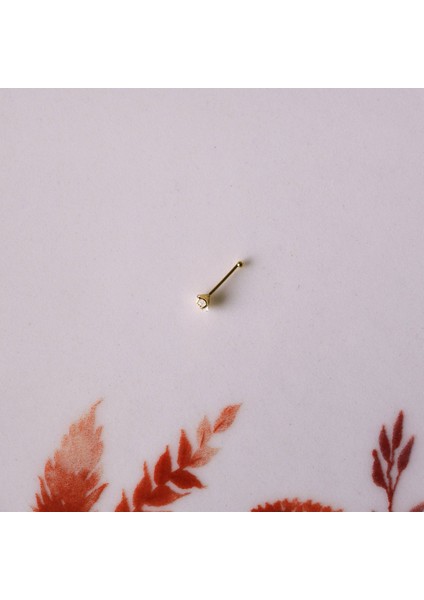 Cerrahi Çelik Gold Renk Çelik Yıldızlı Burun Piercing Yıldızlı Hızma modelleri