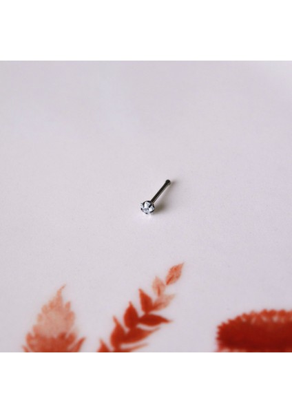 Cerrahi Çelik Silver Renk Çelik Yıldızlı Burun Piercing Yıldızlı Hızma modelleri