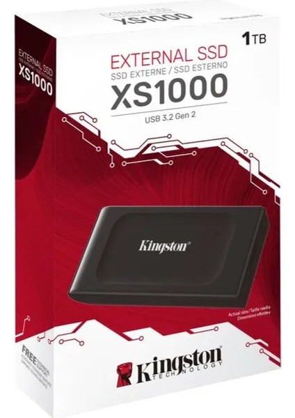 XS1000 SXS1000/1000G 1TB USB Type-C 3.2 Gen 2 SSD