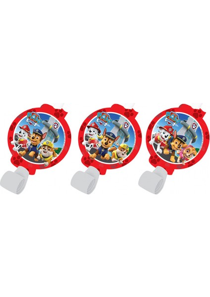 Düdüklü Kaynana Dili Paw Patrol 6 Adet