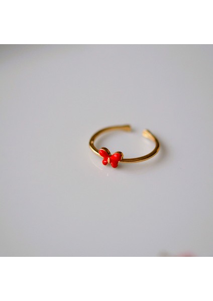 Minik Kelebek Ayarlanabilir Yüzük Eklemm Yüzüğü modelleri