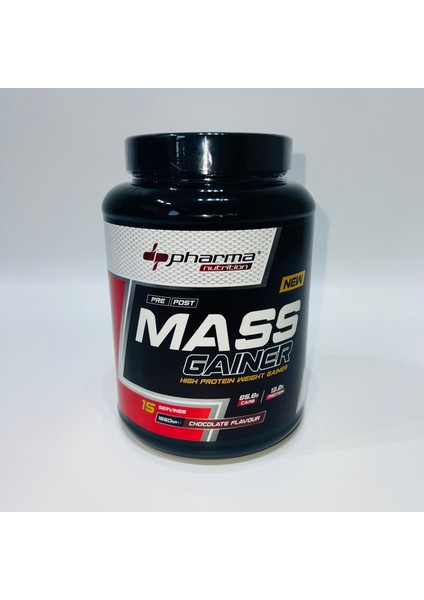 Nutrition Mass Gainer 1650 gr Çikolata Aromalı Kas Karbonhidrat Tozu 15 Servis