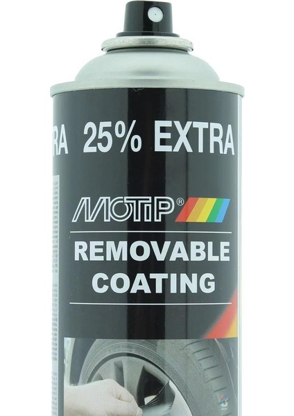 Soyulabilir Sıvı Kauçuk Plastidip Plastik Sprey Boya Kırmızı 500 ml - 04309