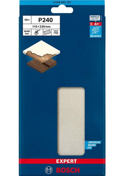 M480 115X230 mm 240 Kum Elek Telli Ağ Zımpara 2608900767 fiyatları