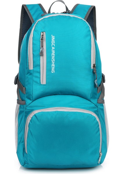 Yeni Dış Mekan Erkek ve Kadın Ultra Hafif Seyahat Çantası, Katlanabilir Çanta, Sırt Çantası, Su Geçirmez ve Taşınabilir (Yurt Dışından)