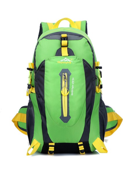 Yeni Açık Dağcılık Çantası Su Geçirmez Naylon Seyahat Çantası Çift Omuz Rahat Spor Sırt Çantası (Yurt Dışından)