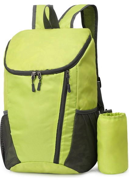 Yeni Katlanır Sırt Çantası Hafif Katlanır Çanta Su Geçirmez Büyük Kapasiteli Sırt Çantası Seyahat Dağcılık Çantası Katlanır Sırt Çantası (Yurt Dışından)