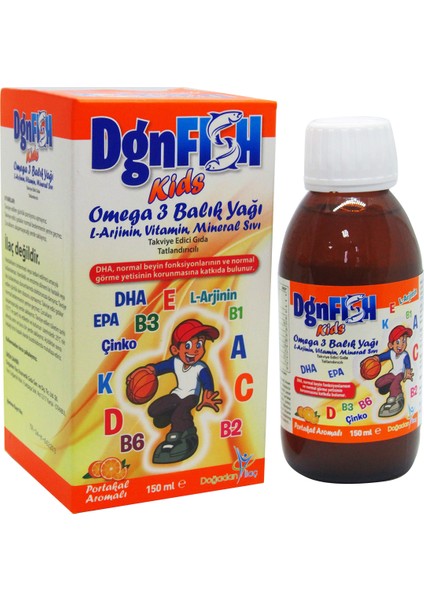 Dgn Fish Kids Omega 3 Balık Yağı indirimleri