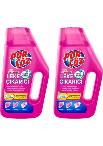 Premıum Leke Çıkarıcı 2'li 2X1000 ml Porçöz
