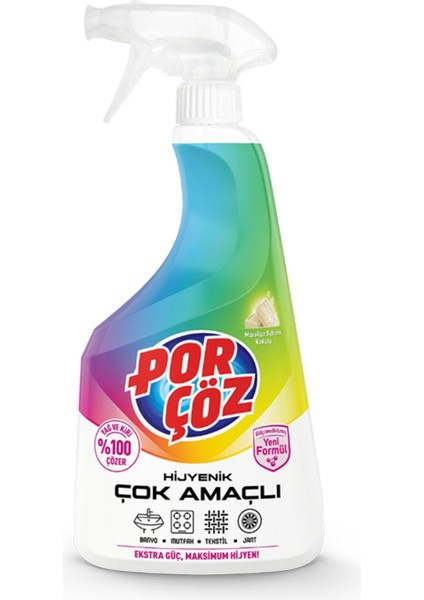 Hijyenik Çok Amaçlı Sprey Marsilya Sabunu Kokulu 750 ml Porçöz