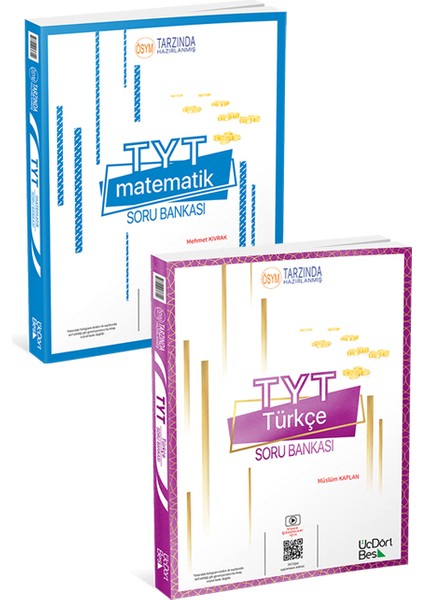 TYT Matematik + TYT Türkçe Soru Bankası 2'li Set