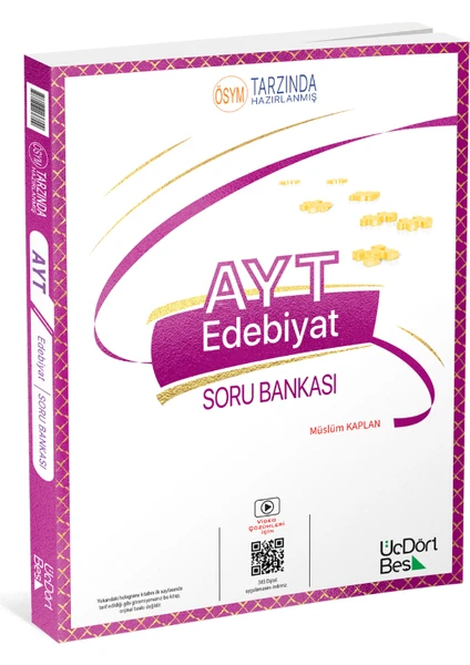 ÜçDörtBeş Yayınları AYT Edebiyat Soru Bankası