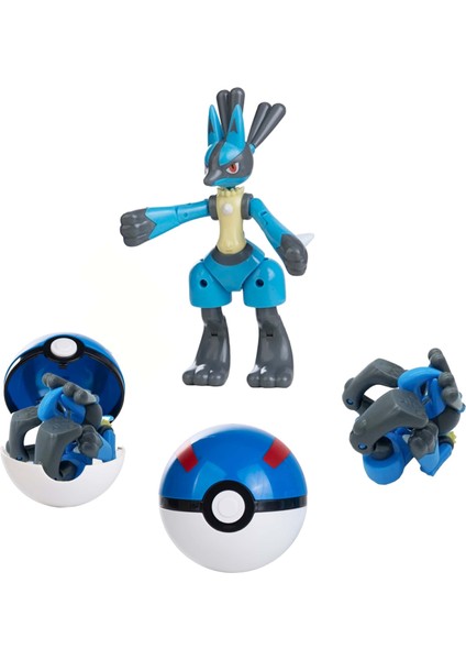 Pokemon Orijinal Lisanslı Elf Topu Lucario