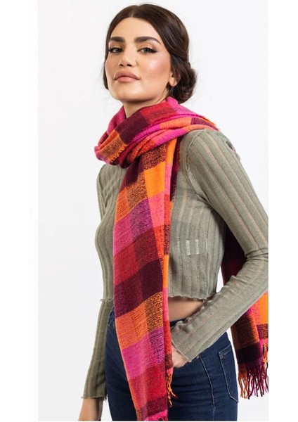 Buklet Kadın Omuz Şalı