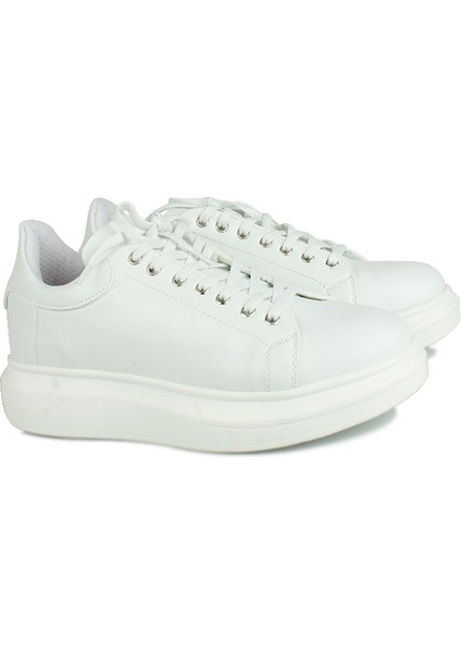 440211 468 Kadın Beyaz Büyük Numara Spor Ayakkabı fiyatları
