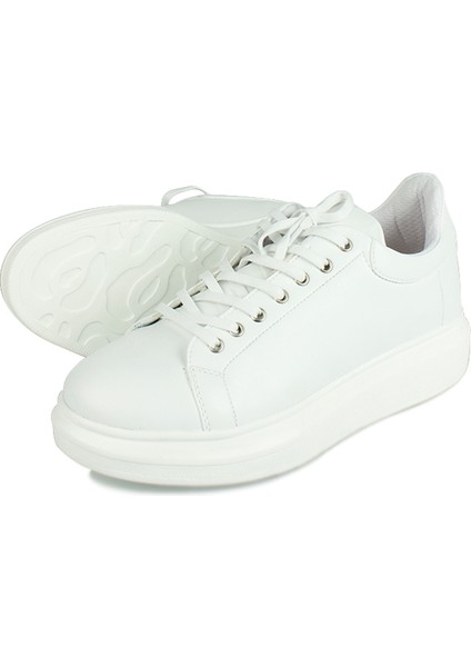 440211 468 Kadın Beyaz Büyük Numara Spor Ayakkabı fırsatları