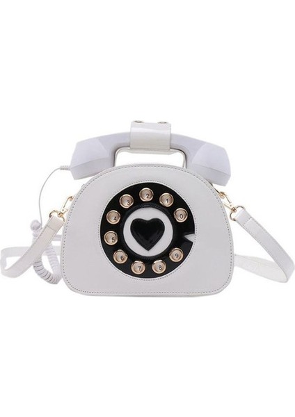 Telefon Şekli Pu Deri Çapraz Askılı Omuz Çantası (Yurt Dışından)