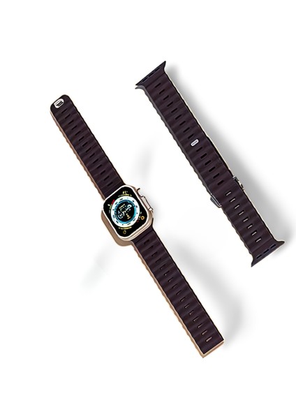 Apple Watch Uyumlu 42MM 44MM 45MM 49MM 1/2/3/4/5/6/se/7/8/ultra Akıllı Saat Ocean Kordon ve Kayışı